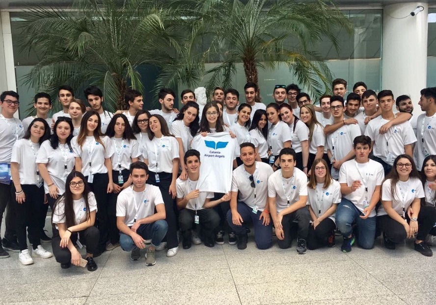 Formazione studenti, l'esperienza dei Catania Airport Angels